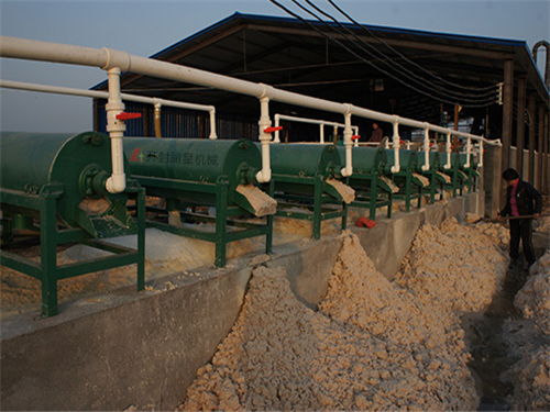 薯类淀粉加工设备,自动化淀粉生产线加工过程中产生废水的解决办法